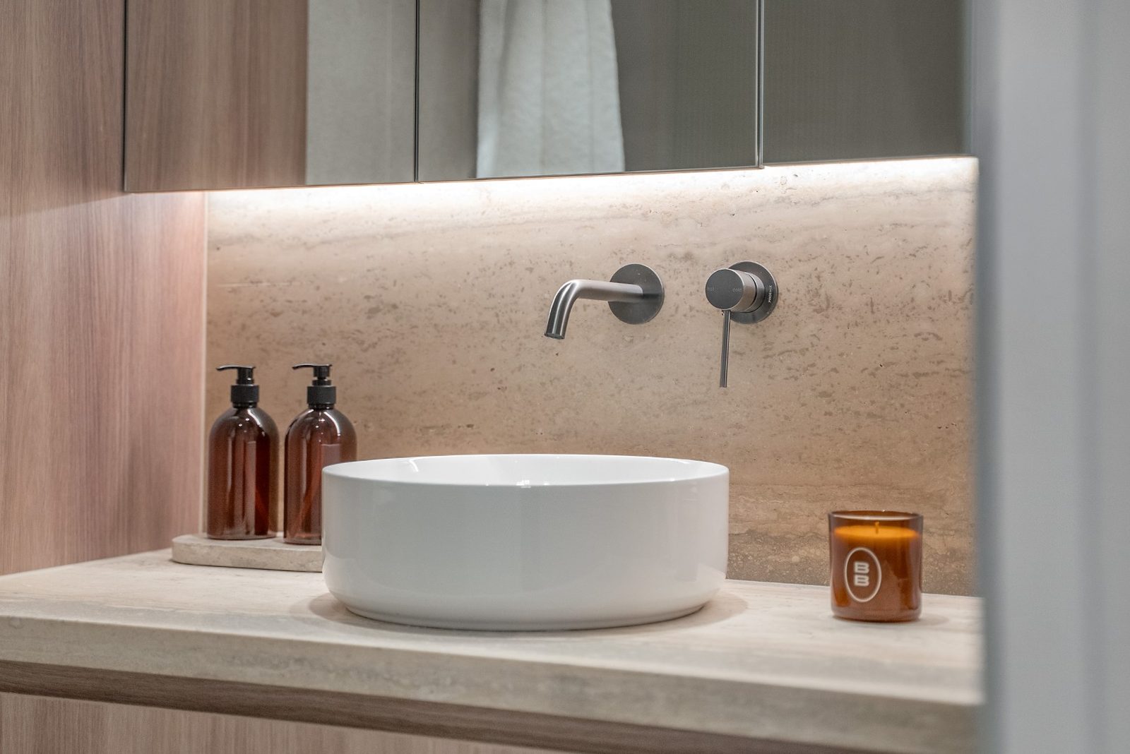 Ensuite with freestanding bath
